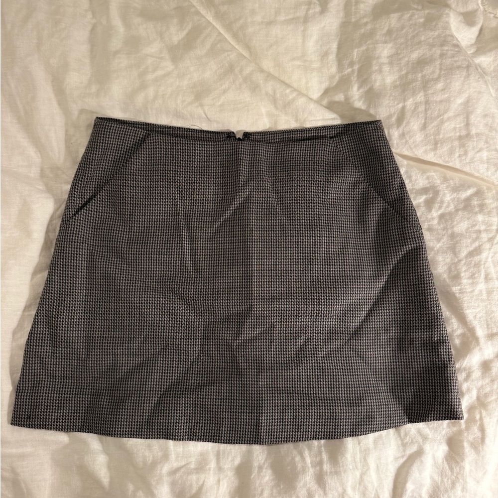 Reformation Plaid Mini Skirt size 2 Carolyn Bessette Style